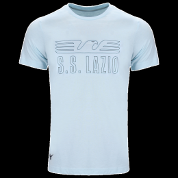 MizunoSSLazioCottonTShirt3VoetbalschoenenIceBlauwHerenMaat3XL