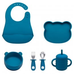 Dutsi-Beertje-BabyEetset-PerfecteStartersetvoorJongeEters-Oceaanblauw