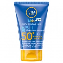 3xNiveaSunProtectHydrateZonnecrmeKidsTravelsizeSPF5050ml