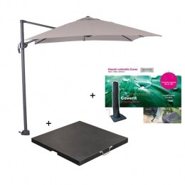 GardenImpressionsHawaiparasolS250x250zand80kgvoetenhoes