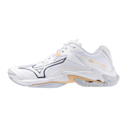 MizunoWAVELIGHTNINGZ8VolleybalschoenenWitNavyPeonyPeachParfaitDamesMaat44