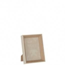 J-LinefotolijstDiepte-hout-creme-medium-2stuks