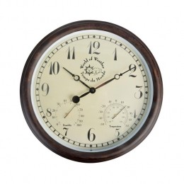 EsschertBuitenklokThermo-Hydrometer38cm