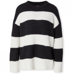 TruiOnlyFiloneLifeKnit-BlackCloudDancer