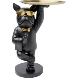 BijzettafelbutlerbulldogzwartKareDesign