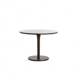 LightlivingBijzettafel61x41cmPAZOdonkerbruinmarmerdonker