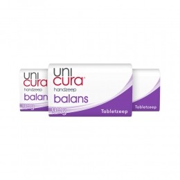 3xUnicuraTabletzeepAntiBacterieelBalans180gr