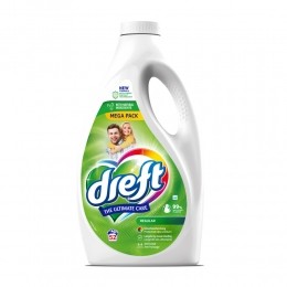 4xDreftVloeibaarWasmiddelRegular52wasbeurten234liter