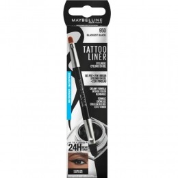 3xMaybellineTattooLinerGelPot950BlackestBlack3gr