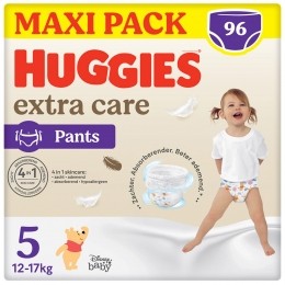 4xHuggiesExtraCarePantsMaat512-17kg24stuks