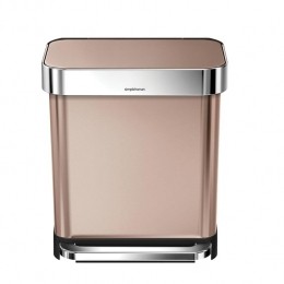 SimplehumanRectangularLinerPocketPedaalemmer30Liter