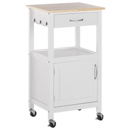 Beliani-SIENA-Keukentrolley-Wit-MDF