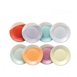 RoyalDoultonGebaksborden1815BrightColours16cm-8Stuks