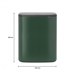 BrabantiaBoTouchBin2x30L-PineGreen