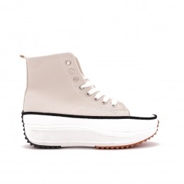 OnTheMoveSneakersMetPlatformZolenBeige