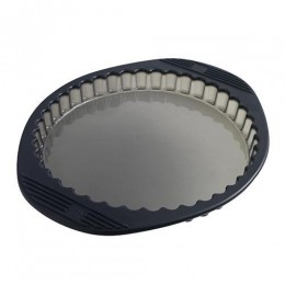 Rondesiliconenquichebakvorm28cm-Mastrad