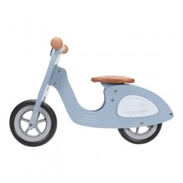 HoutenLoopscooterLitlleDutchBlauw