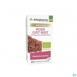 ArkocapsRodeGistRijstBio45Capsules