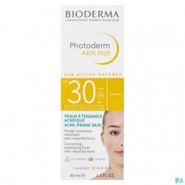 BiodermaPhotodermAKNMatOnzuivereHuidSPF3040ml