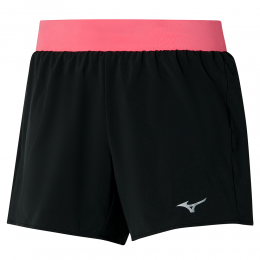 MizunoAlpha45ShortZwartSunkissedCoralDamesMaatL