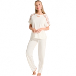 PyjamasnachthemdenLiscaEMINENCEPyjamabroekt-shirtWEDDING