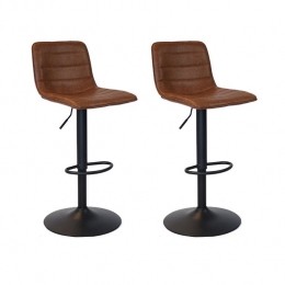 Bronx71IndustrileBarkrukBostonleercognac60-76cm-draaibaar