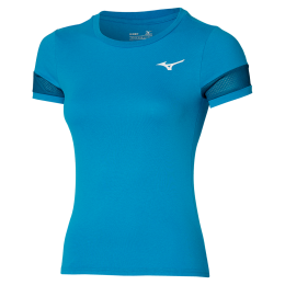 AthleticsMizunoTeeBlauwjayDamesMaatM