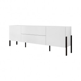 Meubella-TV-MeubelJordy-Wit-204cm-Metlades