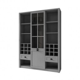 Meubella-BuffetkastParello9-Grijs-140cm
