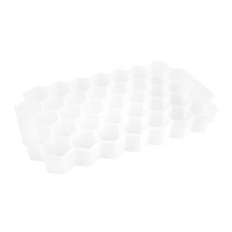 KrumbleIjsblokjesvorm-Hexagon-Wit