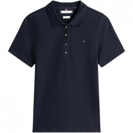 PoloShirtKorteMouwTommyHilfiger1985SlimPiqueSs