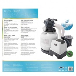 IntexKrystalZandfilterSysteem2100-6000Literperuur