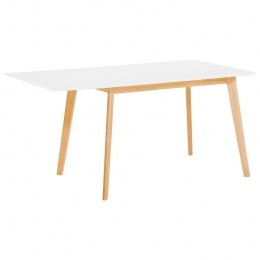Beliani-MEDIO-Eettafel-Wit-80x120155cm-MDF