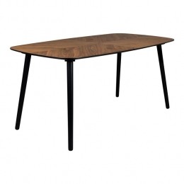 DutchboneCloverEettafel-165x90cm-Bruin