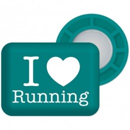 BibBitsRacenumbermagnetsILoveRunning
