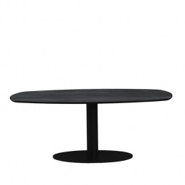 EettafelBerlijndeensovaalzwart160cm