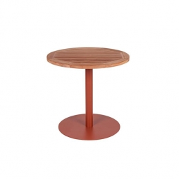 RondetuintafelJavaroestbruin80cm