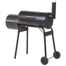 Beliani-KATLA-Houtskoolgrill-Zwart-Staal