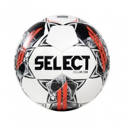 SelectHybridClubDBv23VoetbalMaat5WitZwartFelrood
