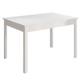 Meubella-EetkamertafelSteve-Wit-160cm-Uitschuifbaar