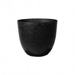 ArtstoneBloempotBola-45x38-Zwart