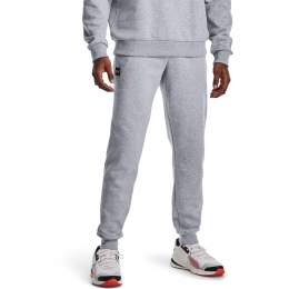 UnderArmourRivalFleeceJoggerLichtgrijsZwart