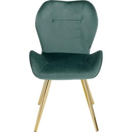 KareDesignVivastoel-fluweel-groen