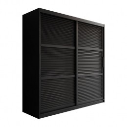 MeubellaKledingkastZagreb-Zwart-200cm