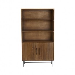 LightlivingKast100x40x180cmDUBAKUhoutdonkerbruin