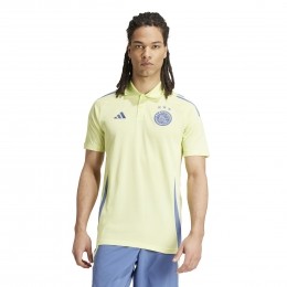 adidasAjaxPolo2024-2025GeelBlauw