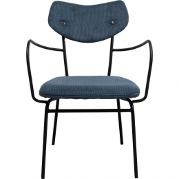 KareDesignViolaStoelmetarmleuningenblauw