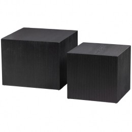 WOOODSanneBijzettafels-Mdf-Zwart-Setvan2
