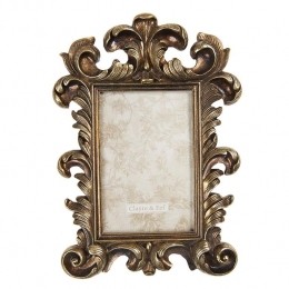 ClayreEefFotolijst10x15cmGoudkleurigKunststof