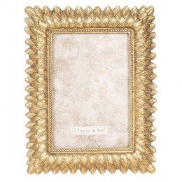 ClayreEefFotolijst10x15cmGoudkleurigKunststof